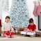 Best Choice Products Pre-Lit Ice Blue Christmas Tree, Artificial Full Holiday Decoration w/ Incandescent Lights